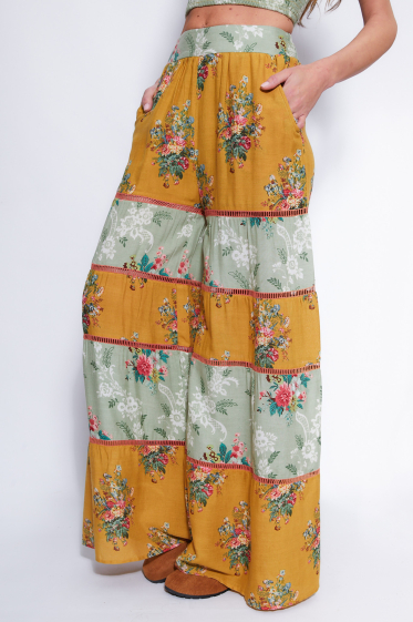 Wholesaler NJ Couture - Printed Trousers