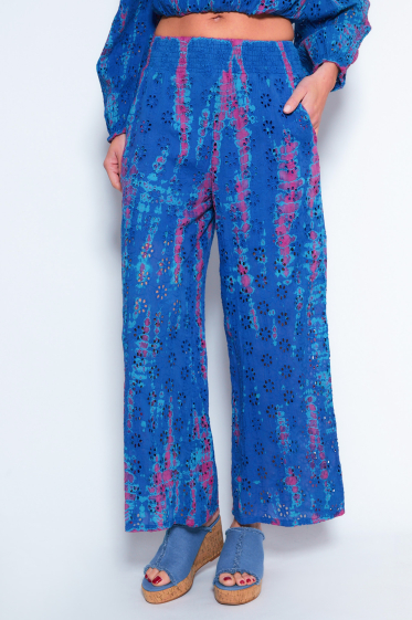 Wholesaler NJ Couture - Tie & Dye Trousers