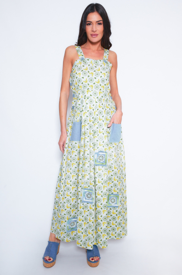 Wholesaler NJ Couture - Printed Dress