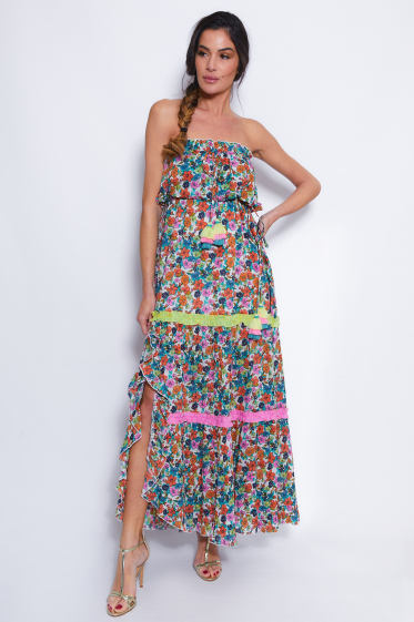 Großhändler NJ Couture - Bedrucktes Kleid