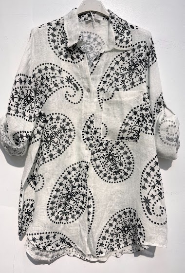 Großhändler Noéline - Linen blouse