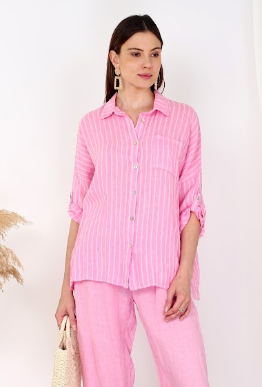 Wholesaler Noéline - Linen shirt
