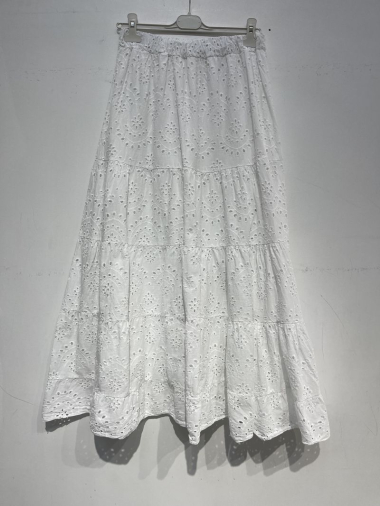 Wholesaler Noéline - English embroidery skirt