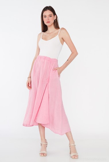 Mayorista Noéline - Linen Skirt, One size (S-XXL)
