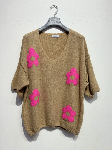 Wholesaler Noéline - Flowers Sweater