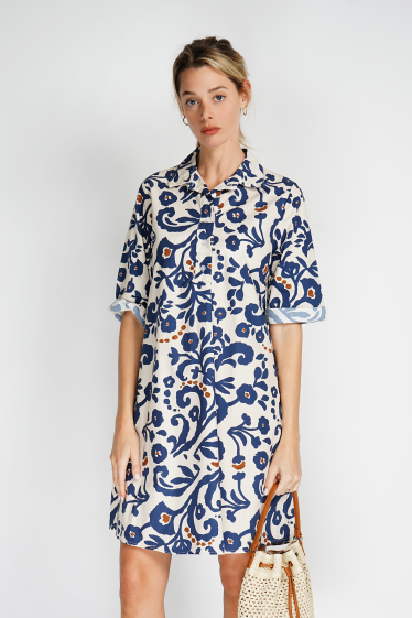 Wholesaler Noéline - Short printed dress