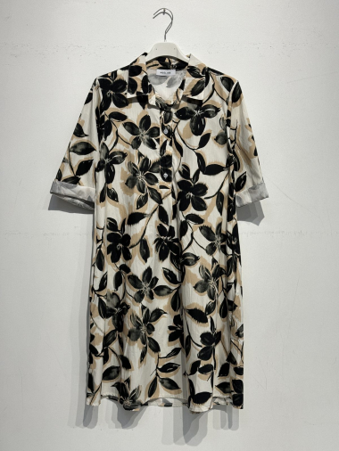 Wholesaler Noéline - Short printed dress