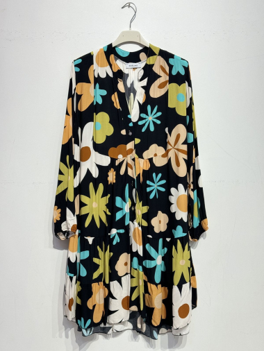Grossiste Noéline - Robe imprimée à fleurs