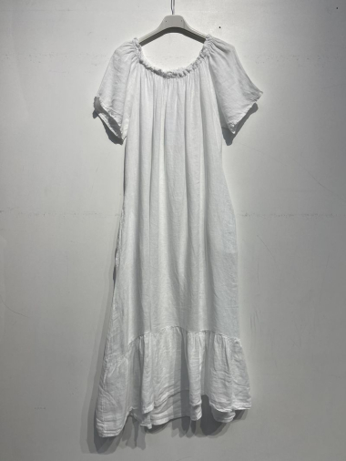 Wholesaler Noéline - Long dress 100% linen