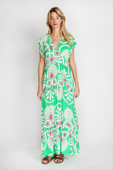 Wholesaler Noéline - Long printed dress