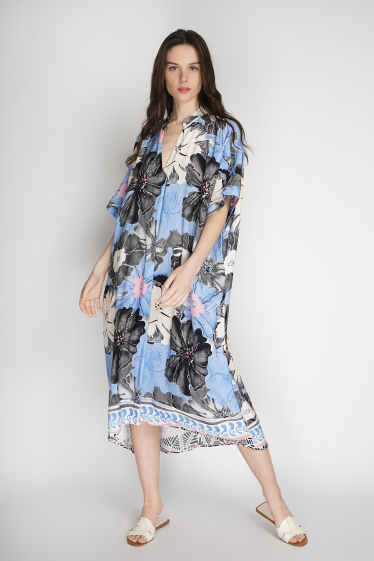 Wholesaler Noéline - Printed mid-length dress
