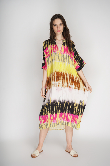 Wholesaler Noéline - Printed mid-length dress