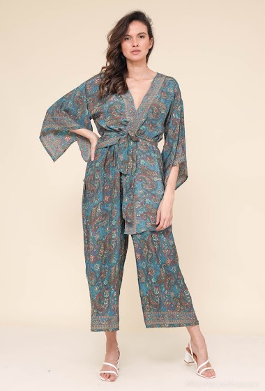 Wholesaler NOS - Kimono and pants set