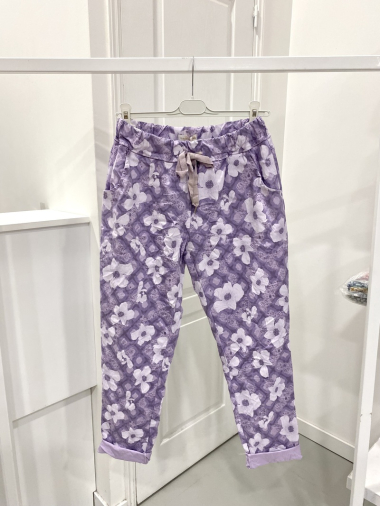Grossiste NOS - Pantalon à imprimé fleur