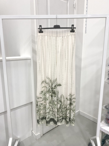 Wholesaler NOS - Printed pants in “swimsuit effect” material