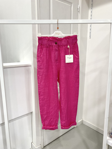 Wholesaler NOS - Plain linen pants
