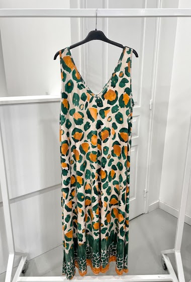 Großhändler NOS - Leopard print dress