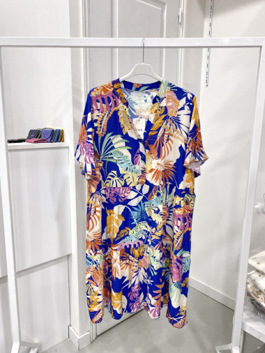 Wholesaler NOS - Printed viscose dress