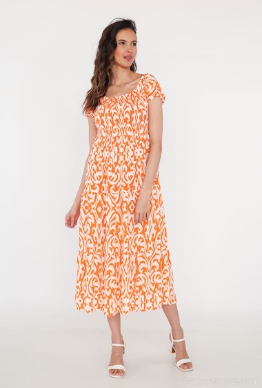 Wholesaler NOS - Long dress with print