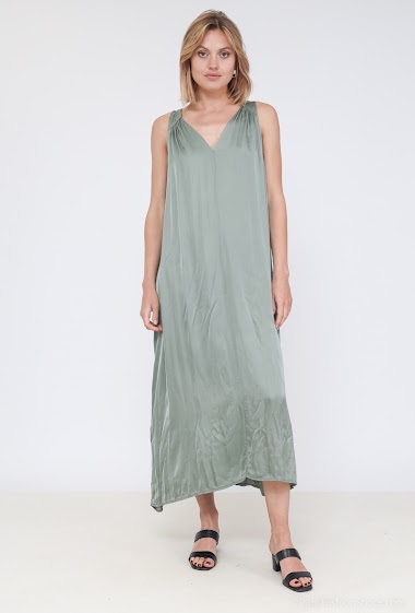 Großhändler NOS - Langes, fließendes Kleid aus dem Silky-Touch-Thema