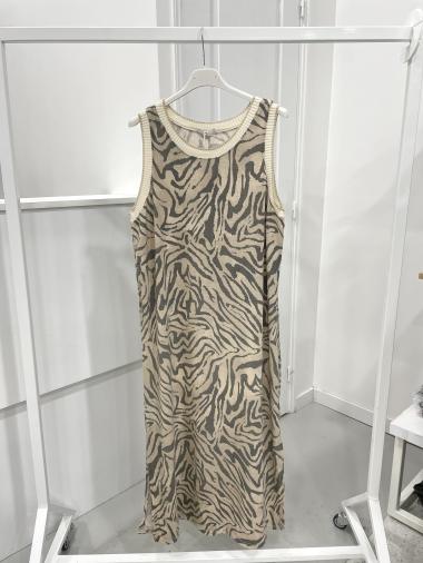 Wholesaler NOS - Sleeveless lurex dress
