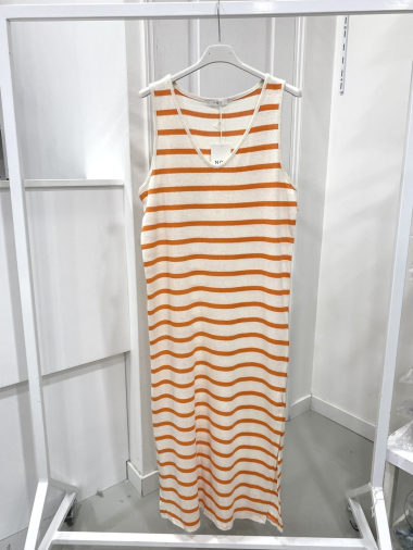 Wholesaler NOS - Striped sleeveless cotton dress
