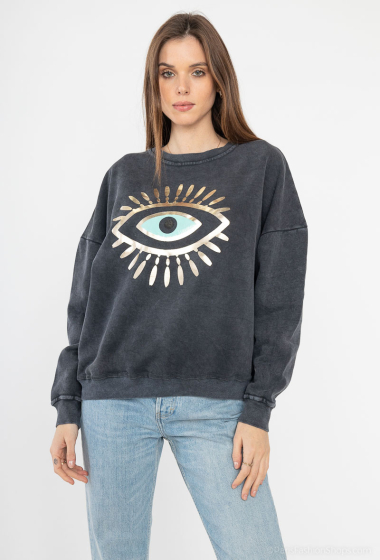 Großhändler NOS - Bedrucktes Sweatshirt