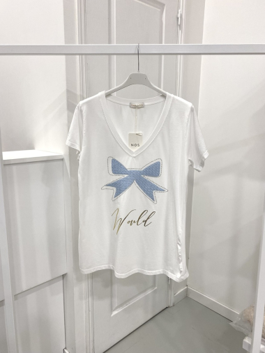 Großhändler NOS - „Fliege“-T-Shirt