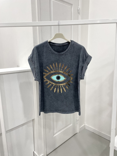 Großhändler NOS - „Eye“-T-Shirt