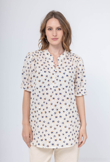 Wholesaler NOTA BENE - Printed blouse with embroidery