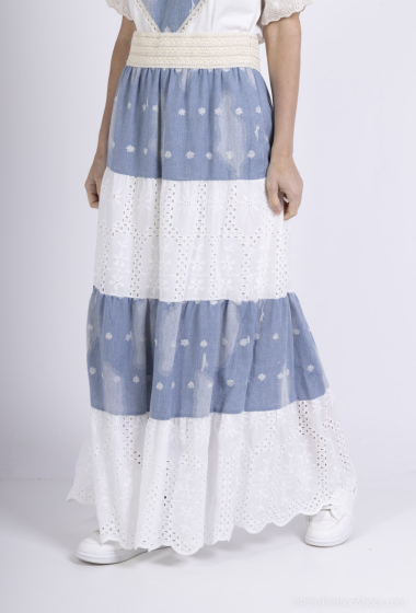 Wholesaler NOTA BENE - Long skirt with embroidery