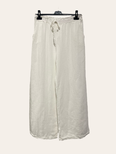 Wholesaler NOTA BENE - Trousers with fringes at the bottom