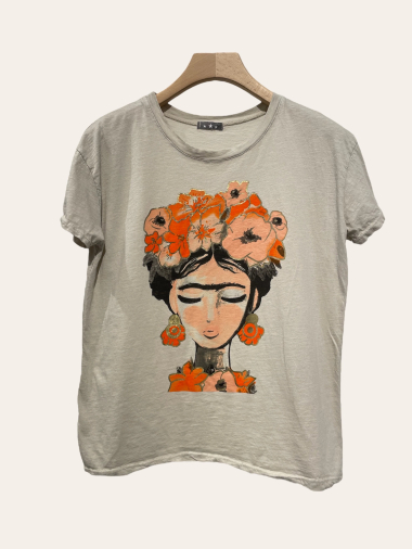 Grossiste NOTA BENE - T-shirt imprimé femme fleur