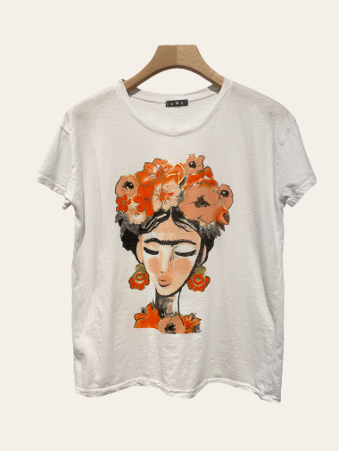 Grossiste NOTA BENE - T-shirt imprimé femme fleur