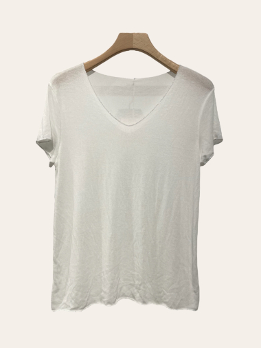 Großhändler NOTA BENE - T-Shirt mit silbernem Rand
