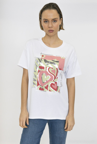 Wholesaler NOTA BENE - Heart t-shirt