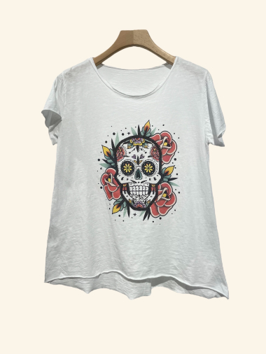 Grossiste NOTA BENE - T-shirt Tête de mort