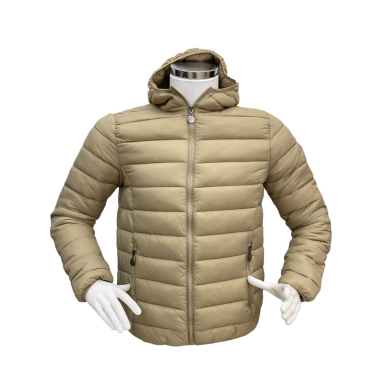 Wholesaler Omnimen - Lightweight quilted and padded hooded down jacket