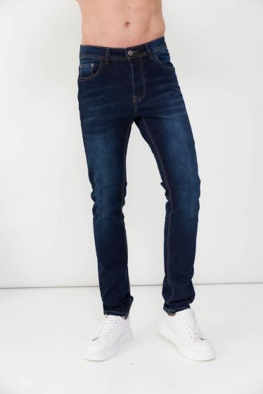 Wholesaler Omnimen - Jeans Blue Washed Denim
