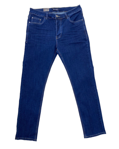 Wholesaler Omnimen - Large Size Raw Blue Buttoned Jeans 0585