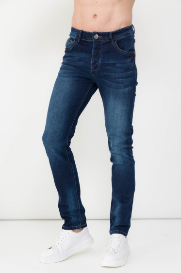 Wholesaler Omnimen - Men's Jeans Blue Basic 0598
