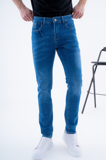 Wholesaler Omnimen - Men's Jeans Blue Denim 0580