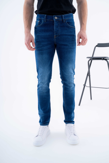 Wholesaler Omnimen - Men's Slim Basic Jeans 0577
