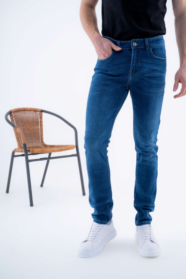 Wholesaler Omnimen - Men's Slim Basic Jeans 0578