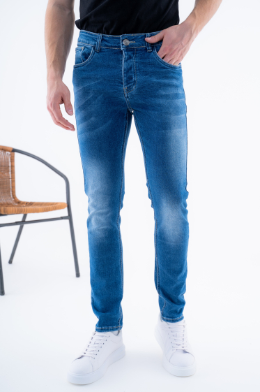 Wholesaler Omnimen - Men's Slim Basic Jeans 0579