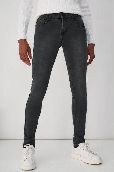Großhändler Omnimen - Schmale Khaki-Jeans