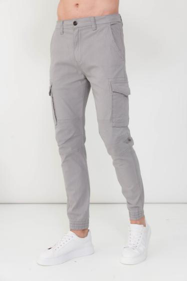 Wholesaler Omnimen - Gray Cargo Pants