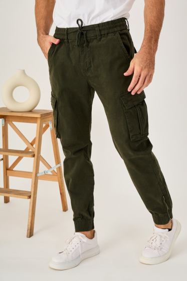 Wholesaler Omnimen - KHAKI Cargo Pants