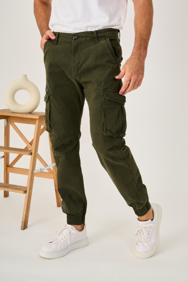 Wholesaler Omnimen - Khaki Cargo Pants