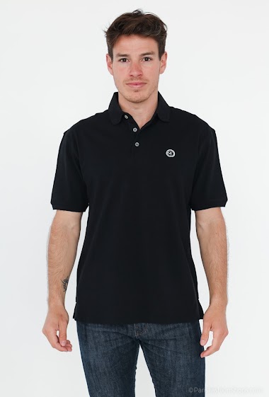 Wholesaler Omnimen - Short-sleeved POLO SHIRT - Black